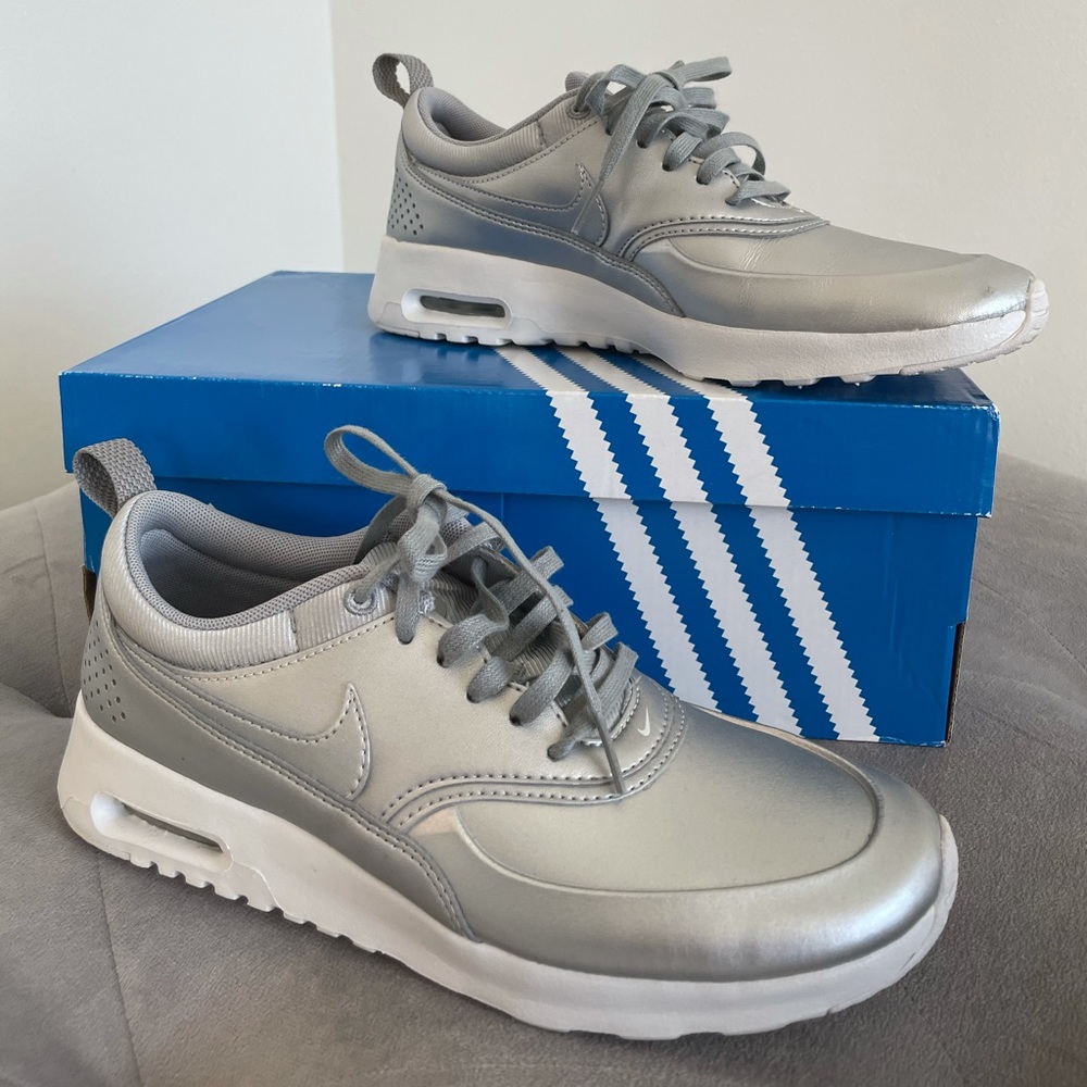 Nike Silver Shoes